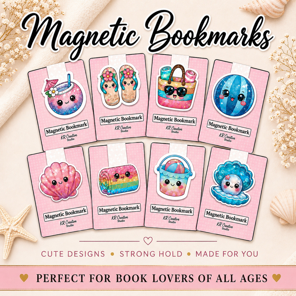 Magnetic Bookmark Collection