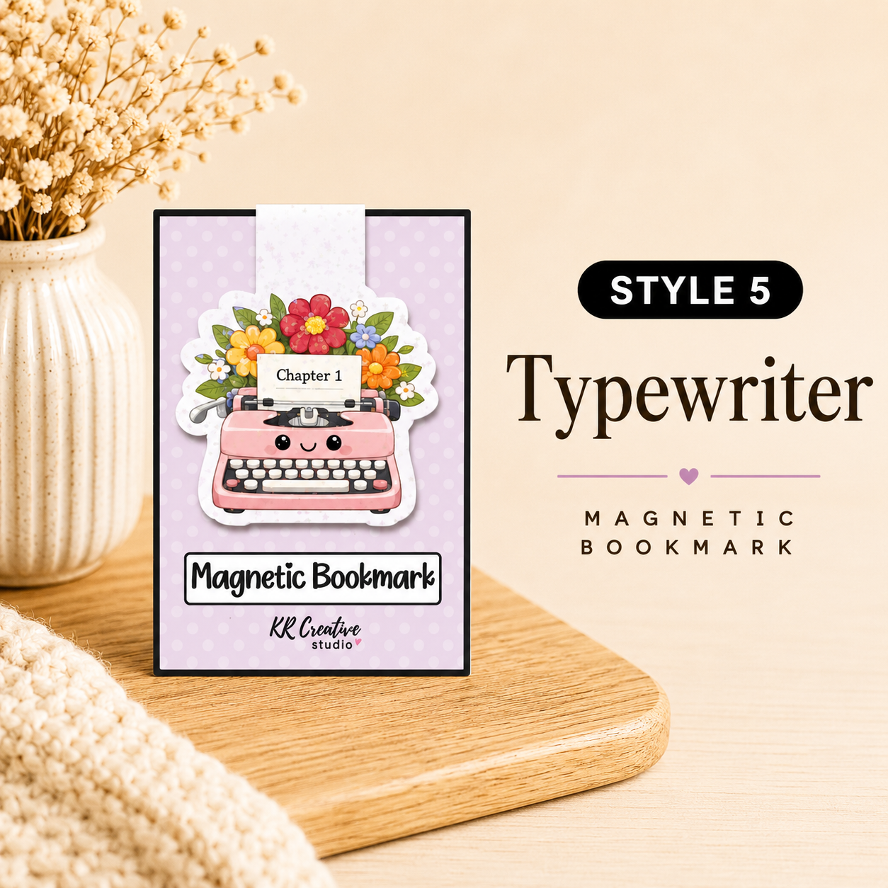 Book Club Collection Magnetic Bookmarks | Cute Reader Gifts | Magnetic Page Markers