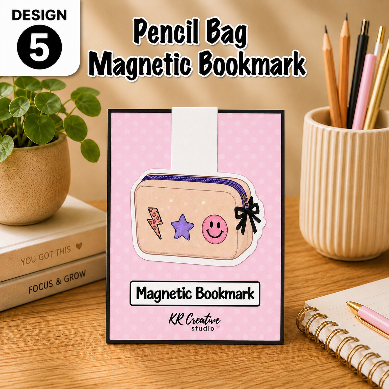 Back to School Magnetic Bookmark Collection | Cute Magnetic Bookmarks | Student Gift | Teacher Gift | Book Lover Accessory | School Supplies Bookmark Set