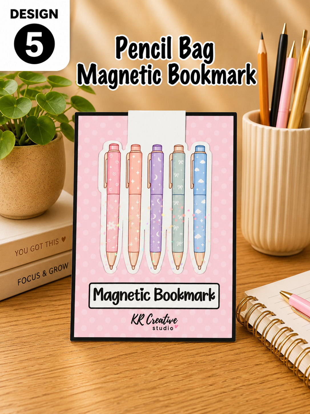 Back to School Magnetic Bookmark Collection | Cute Magnetic Bookmarks | Student Gift | Teacher Gift | Book Lover Accessory | School Supplies Bookmark Set